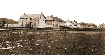 South east corner of the fort