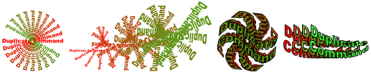More Duplcate Command examples