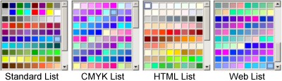 Colour Lists