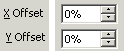 X and Y Offsets