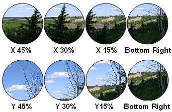 X and Y Offsets