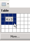 Table Button